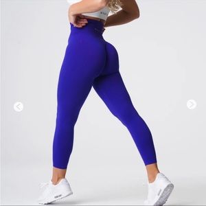 NVGTN Seamless Leggings- Cobalt. Brand New